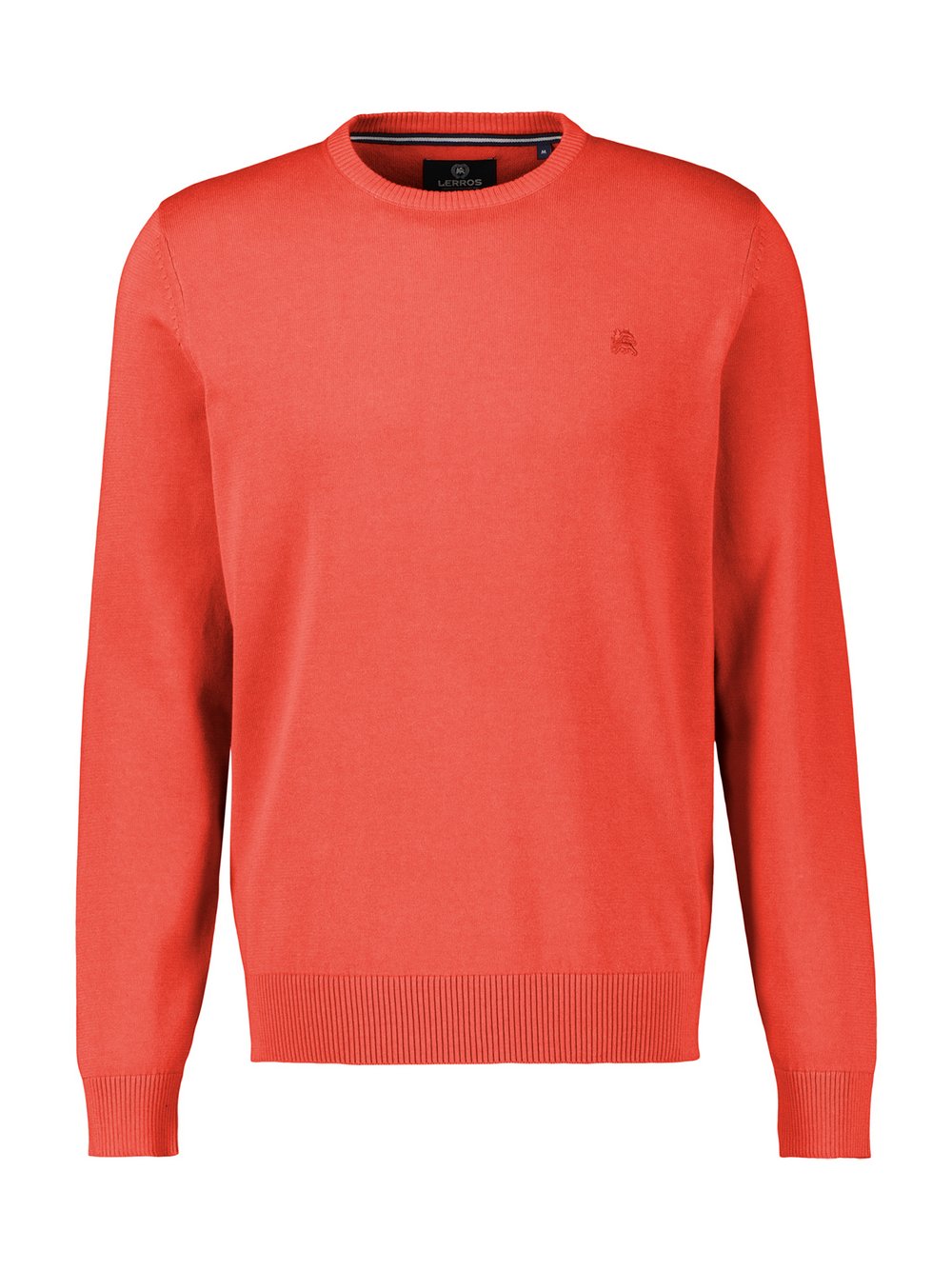 LERROS Strickpullover Herren Baumwolle rot, XL
