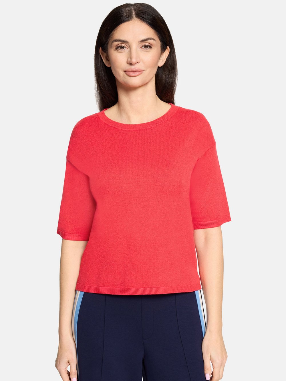 Cartoon Strickpullover Damen Viskose rot, 40