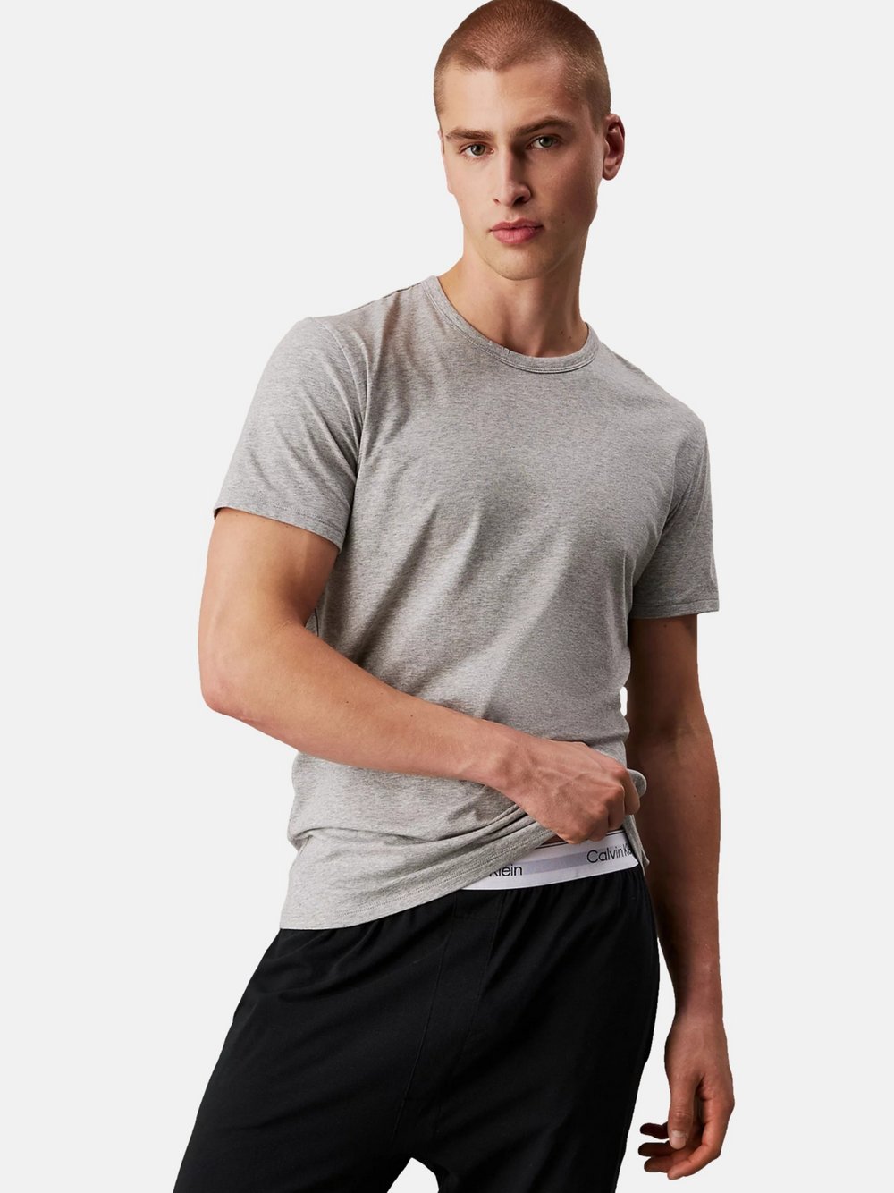 Calvin Klein T-Shirts im 3er-Pack Herren Baumwolle mehrfarbig, XL