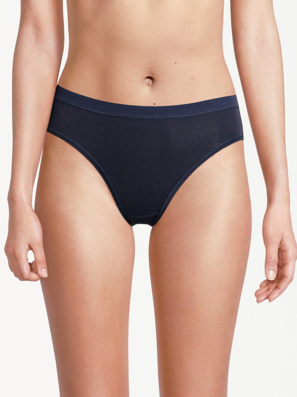 con-ta Midi Slip Damen Baumwolle blau, 50