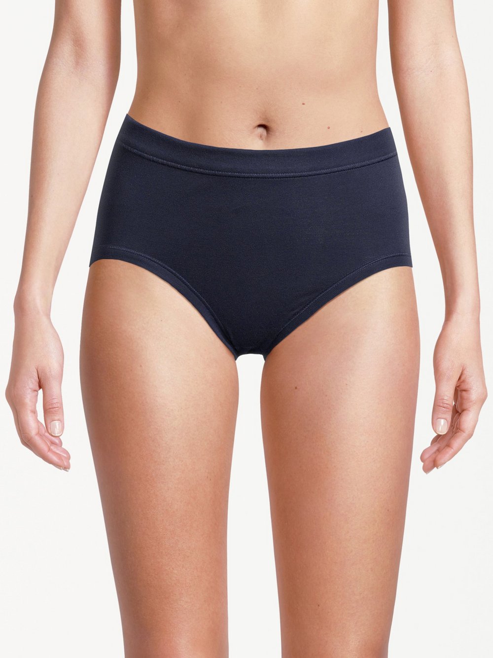 Thumbnail - con-ta Taillen Slip Damen Baumwolle blau, 40