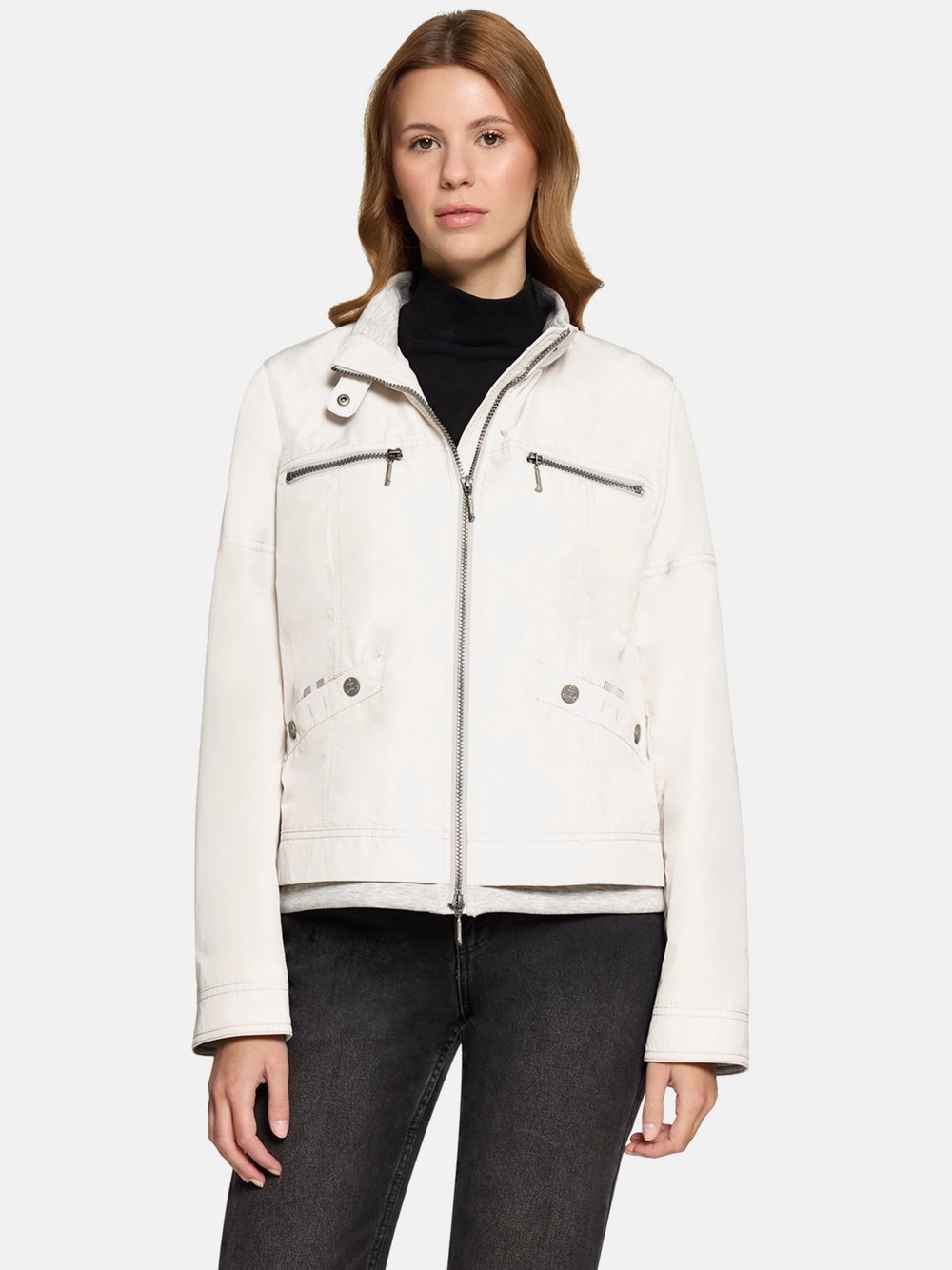 Amber & June Sommerjacke Damen grau, 38