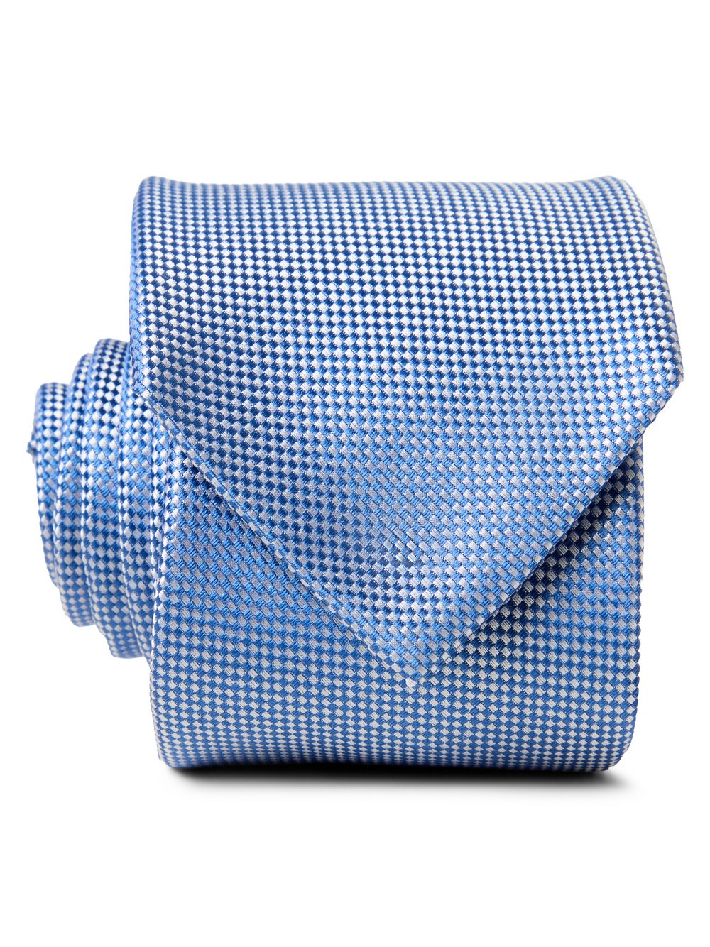 Willen Seidenkrawatte Herren hellblau, ONE SIZE