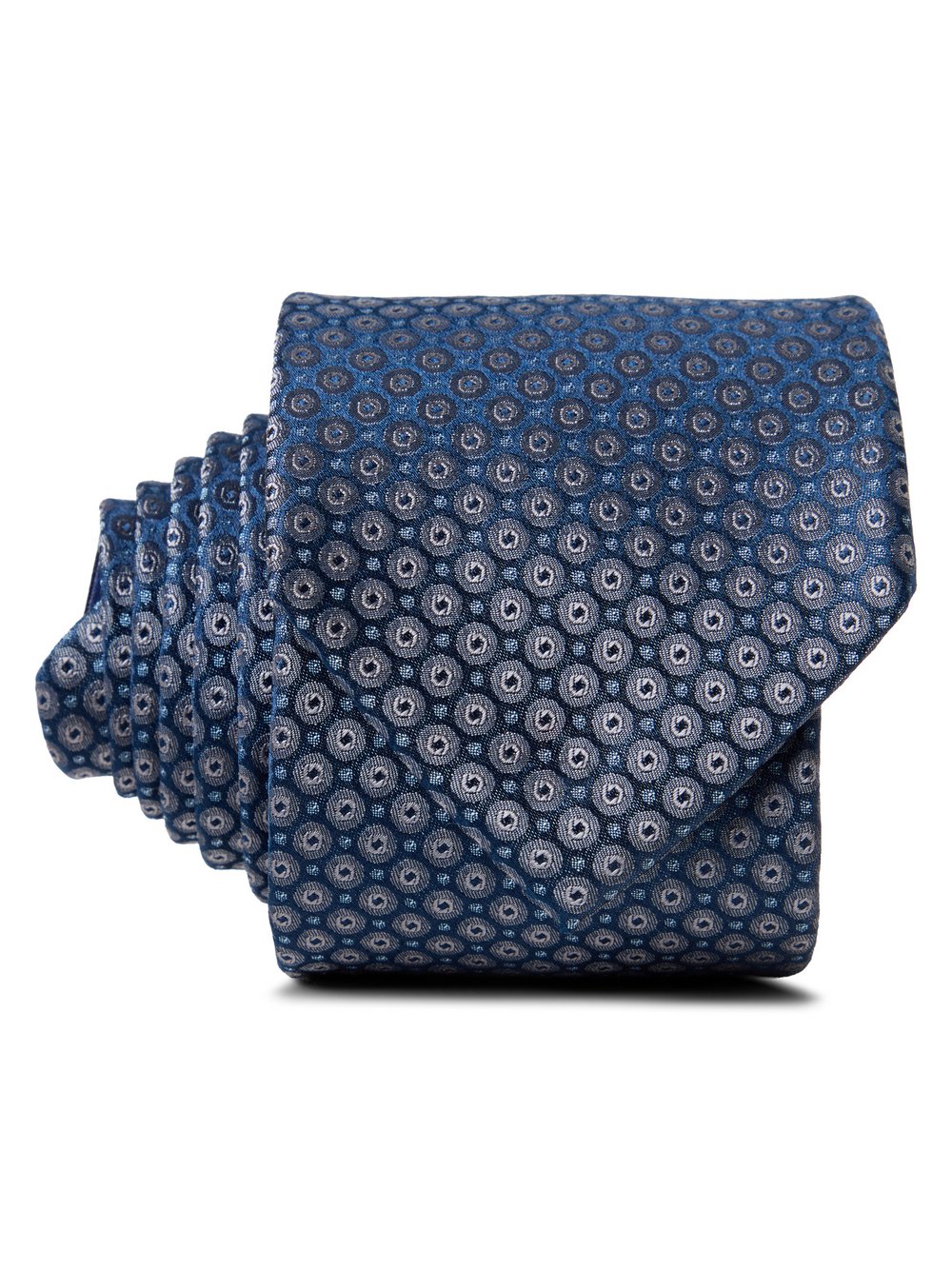 Willen Seidenkrawatte Herren grau, ONE SIZE