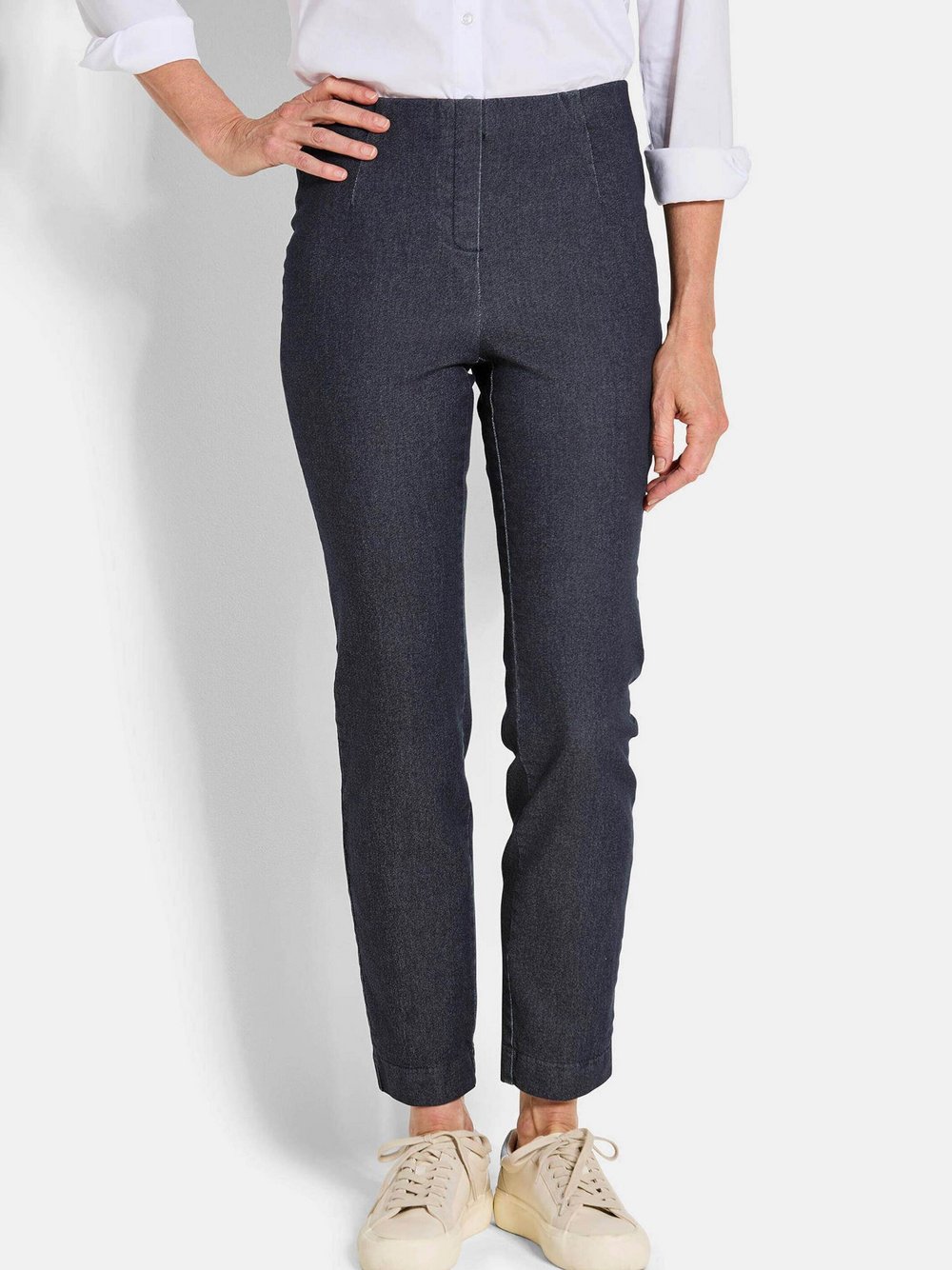 Goldner Hosen Damen Baumwolle blau, 27