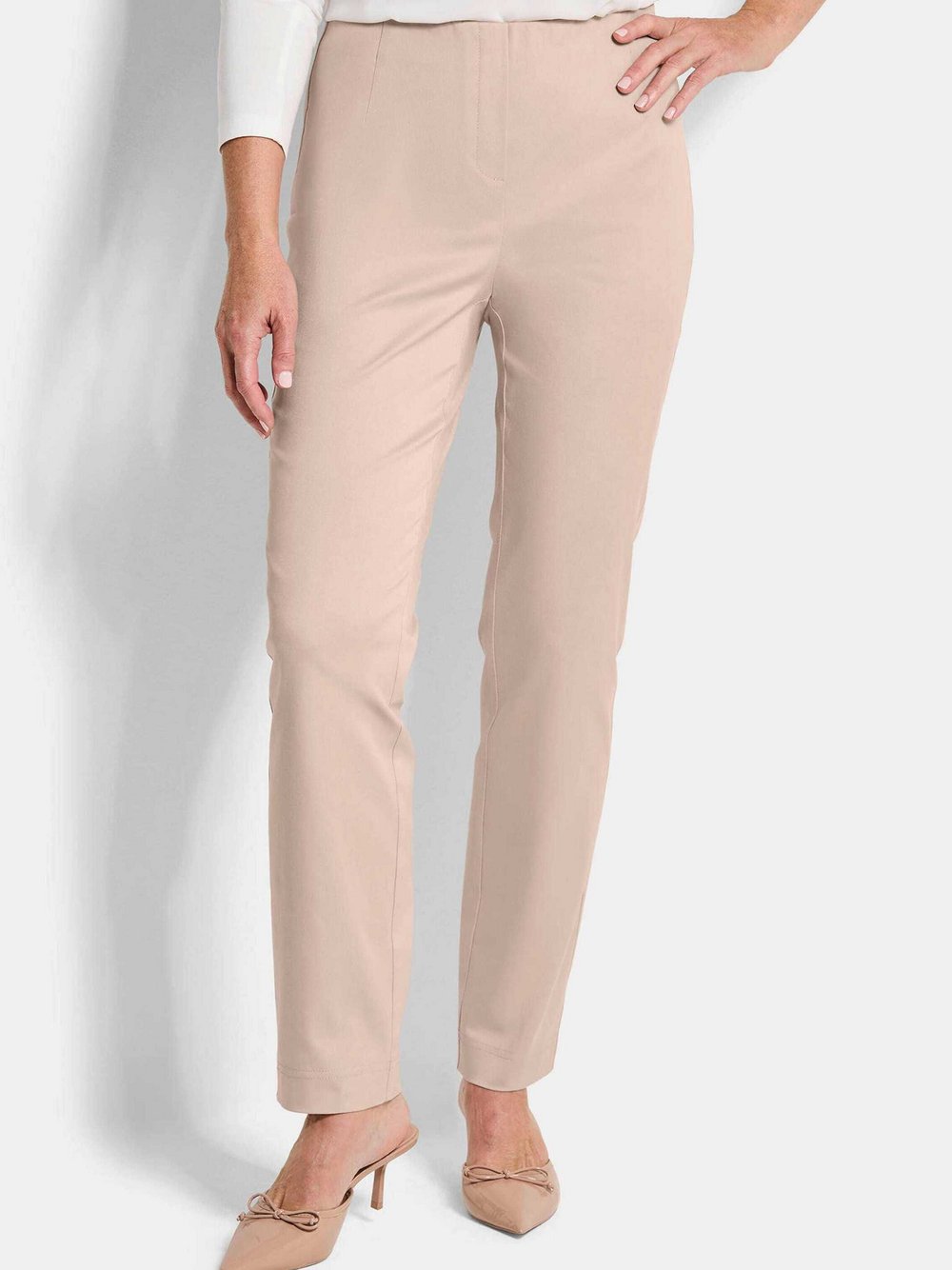 Goldner Hosen Damen Baumwolle braun, 19