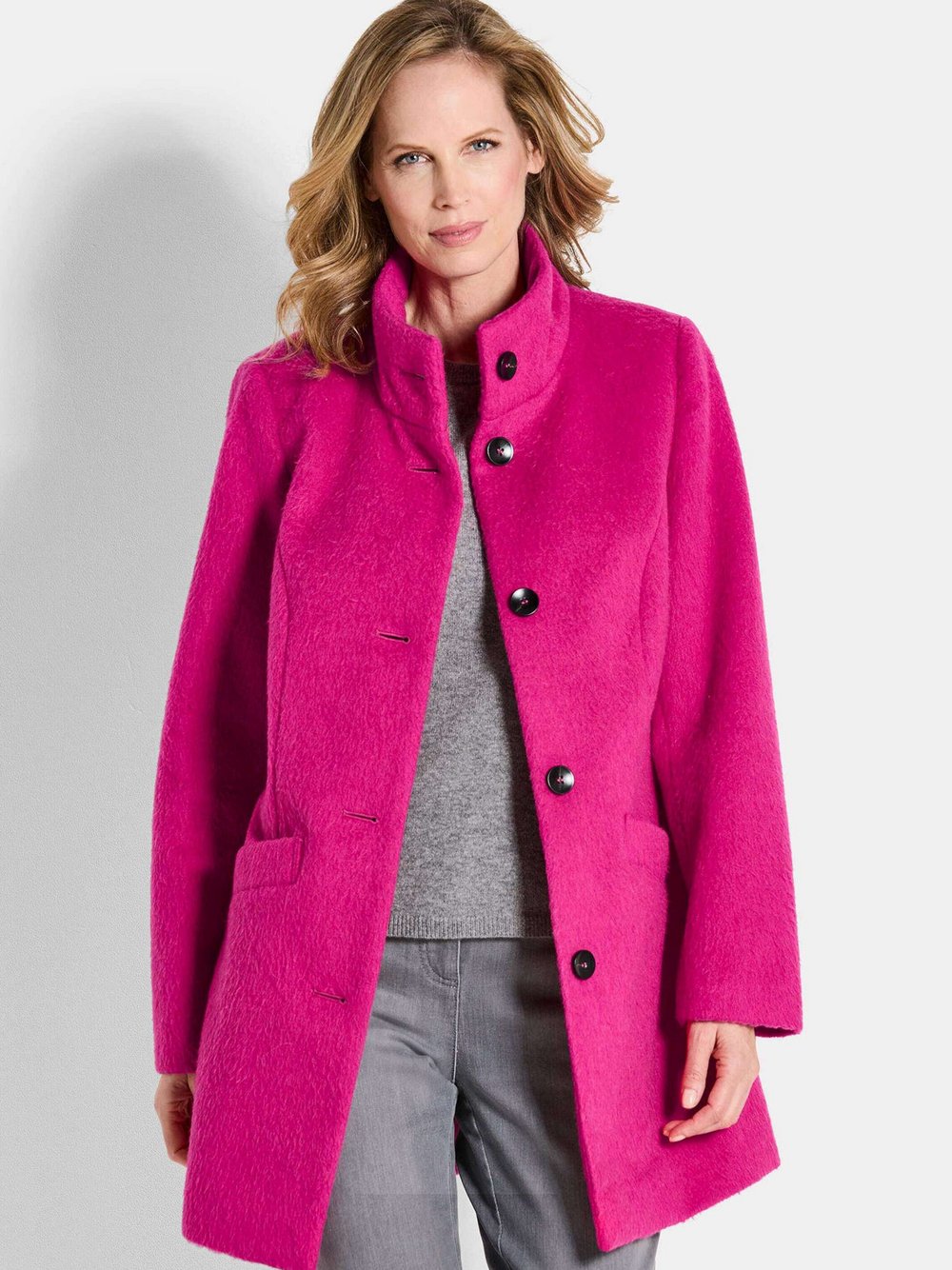 Goldner Mäntel Damen pink, 21
