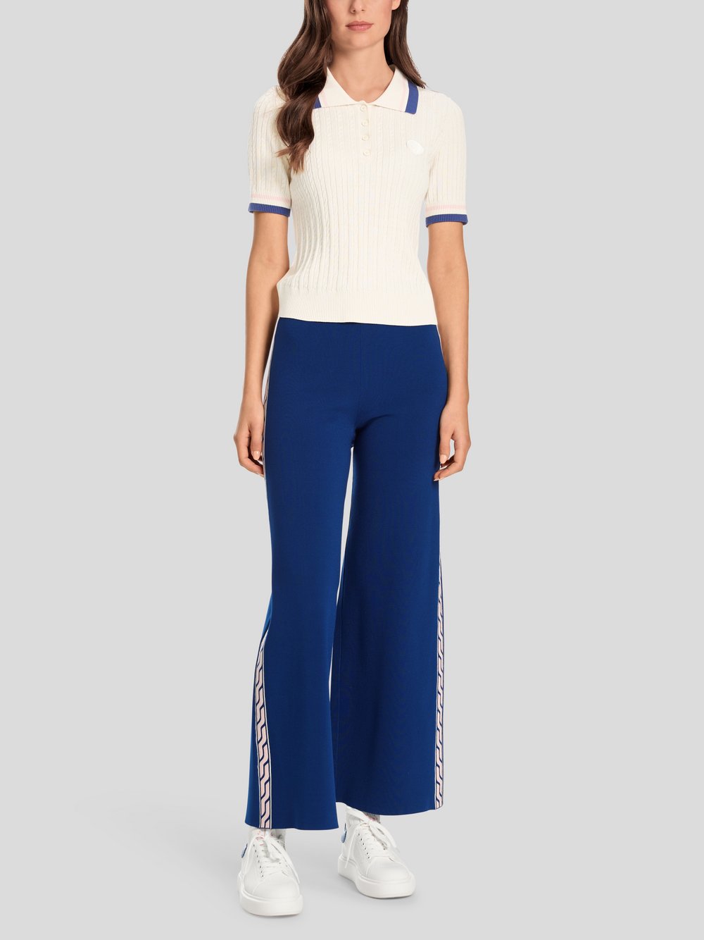 Marc Cain Hose Damen Viskose blau, 42