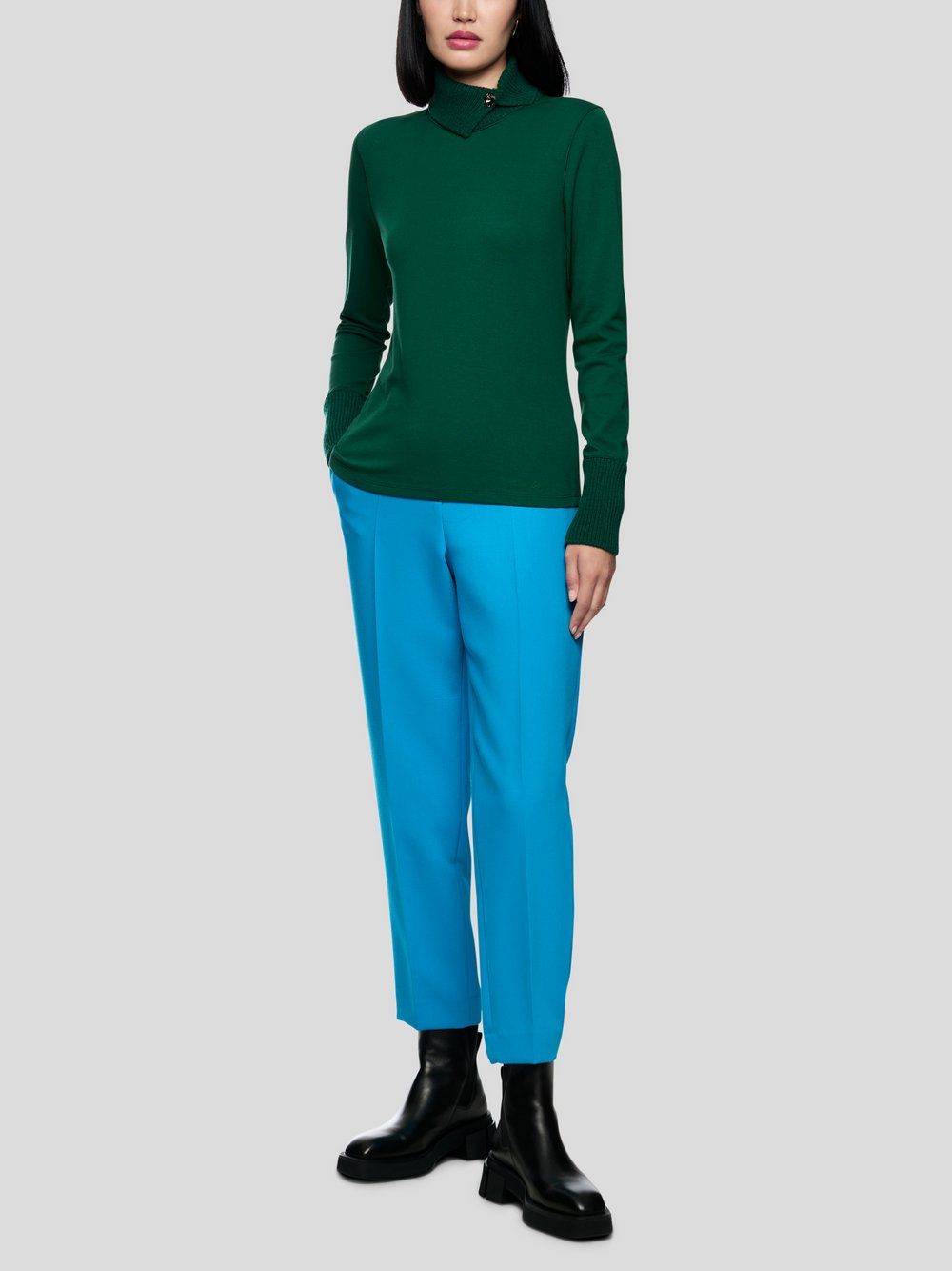 Marc Cain T-Shirt Damen Baumwolle grün, 42