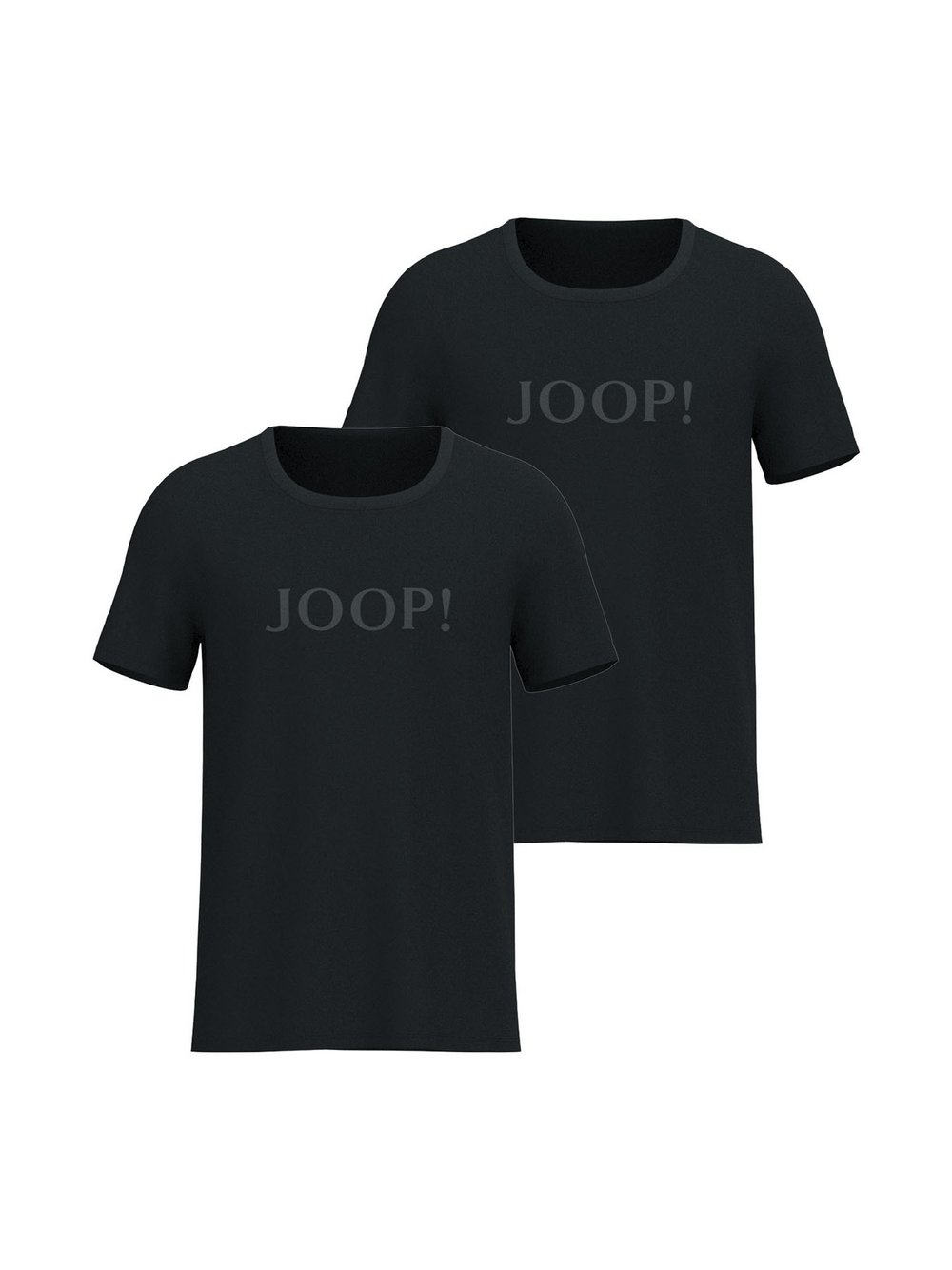 JOOP! T-Shirt  Herren Jersey schwarz bedruckt, XL