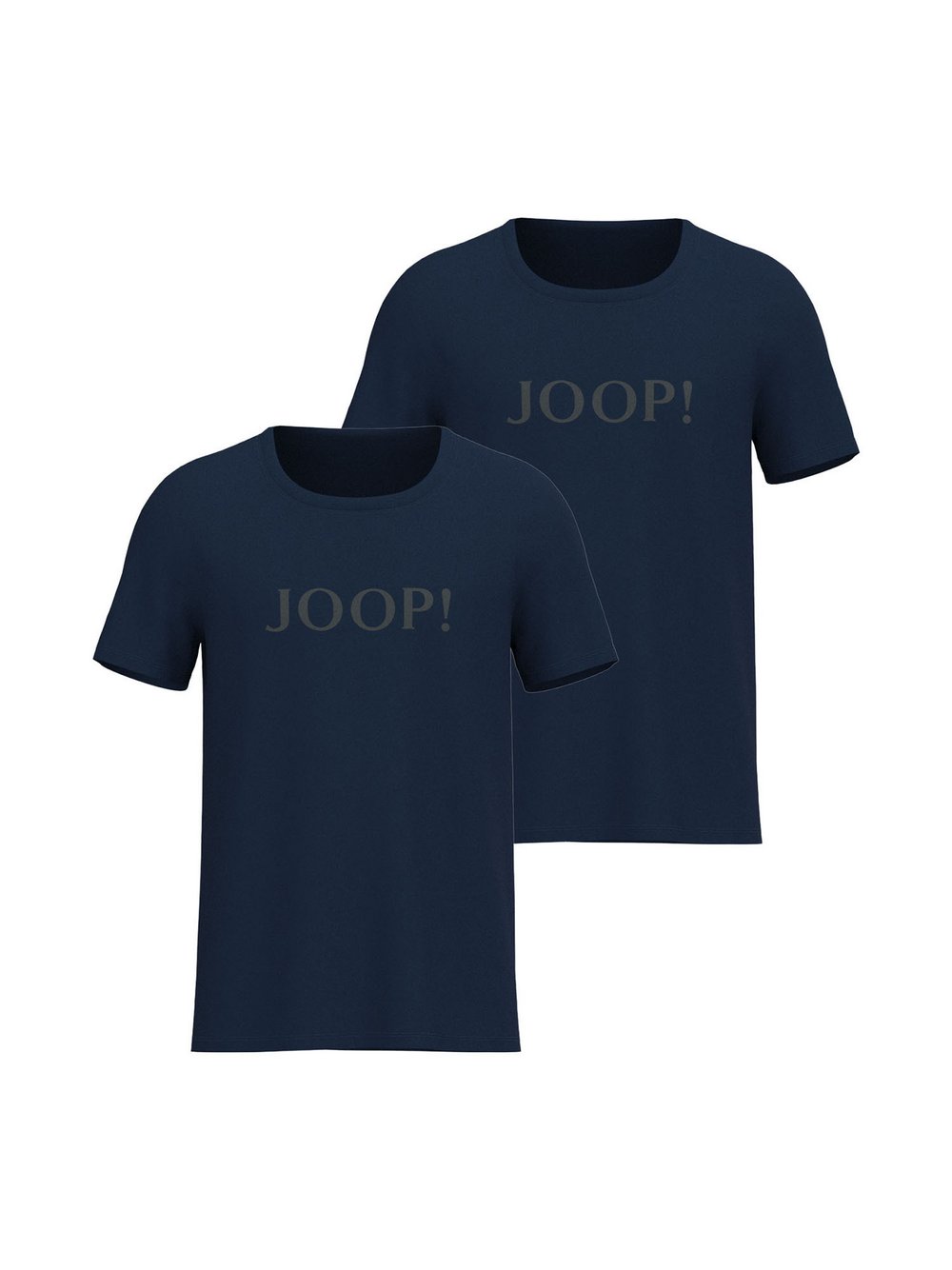 JOOP! T-Shirt  Herren Jersey blau bedruckt, XXL