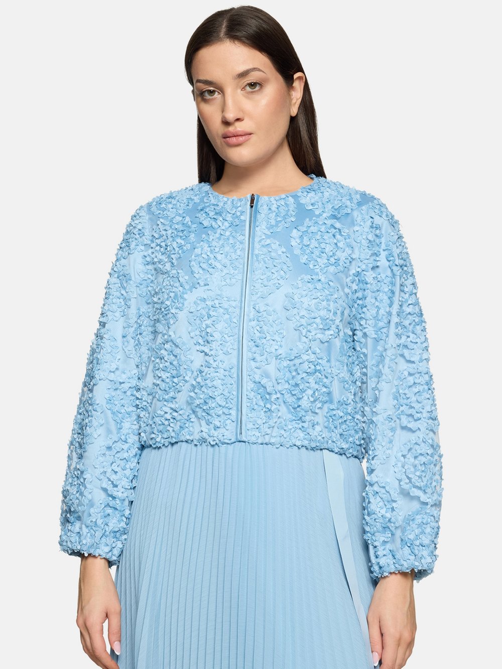 Thumbnail - Vera Mont Bomberjacke Damen Polyamid blau, 36