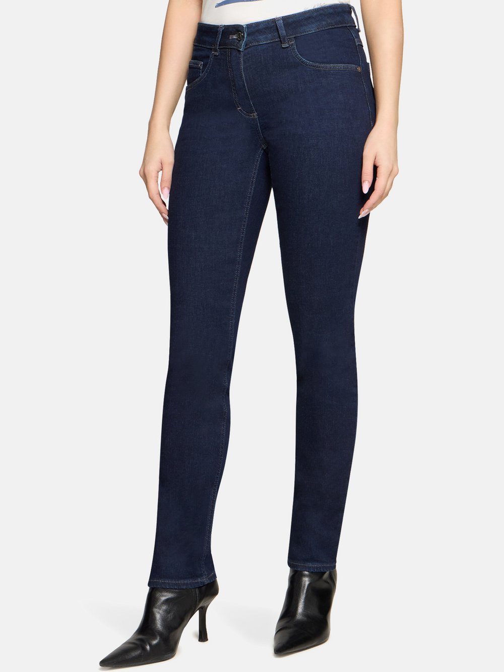Betty Barclay Basic-Jeans Damen Baumwolle blau, 36