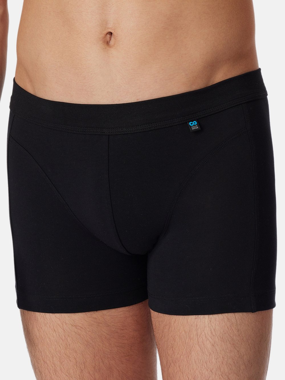 Thumbnail - Schiesser Retro Short  Herren Baumwolle schwarz, XXL