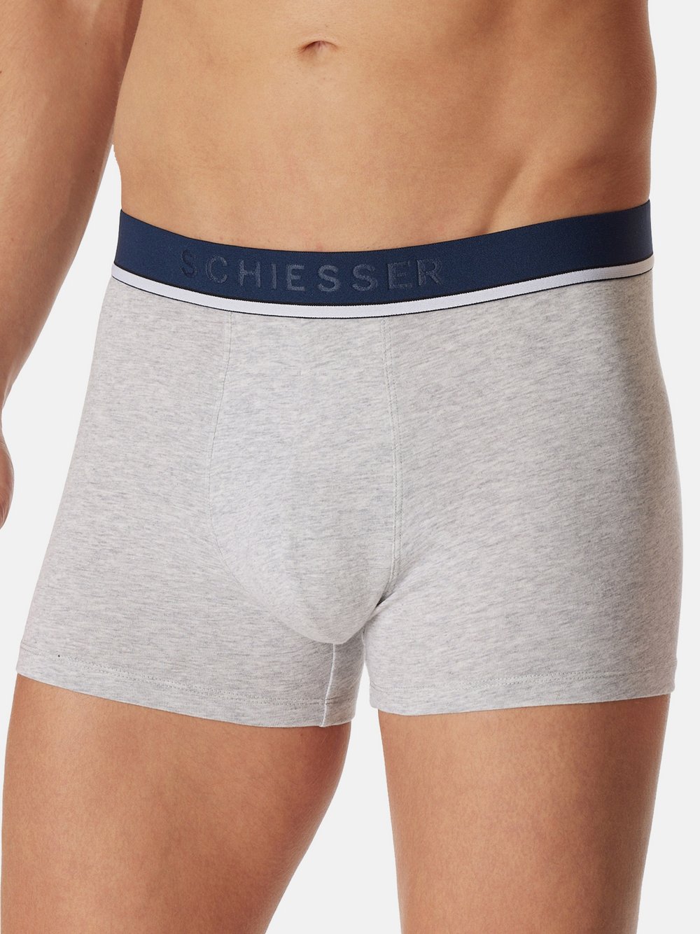 Thumbnail - Schiesser Retro Short  Herren Baumwolle rot, XXL