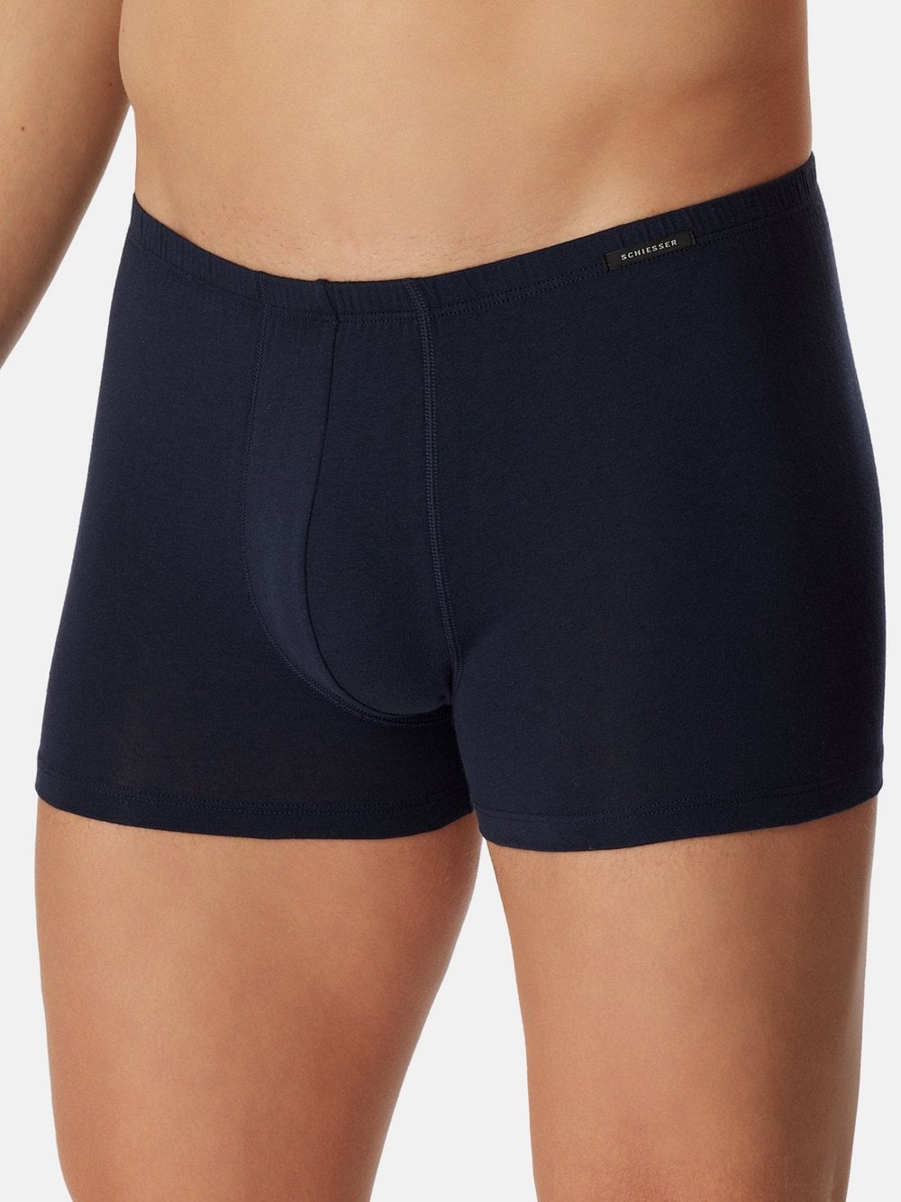 Thumbnail - Schiesser Retro Short  Herren Baumwolle blau, XL