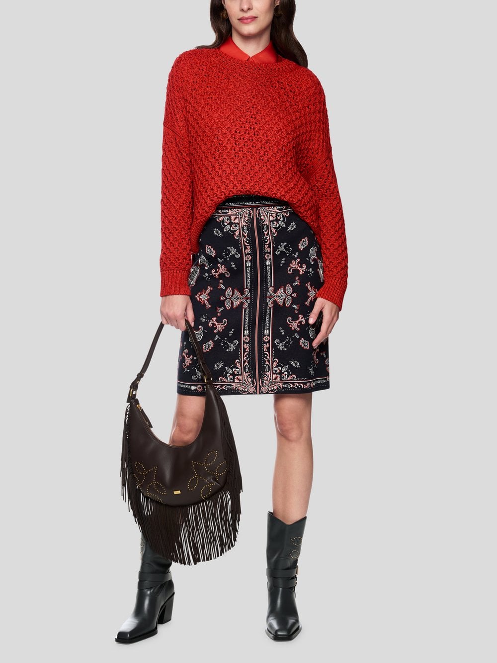 Marc Cain Pullover Damen Baumwolle rot, 38