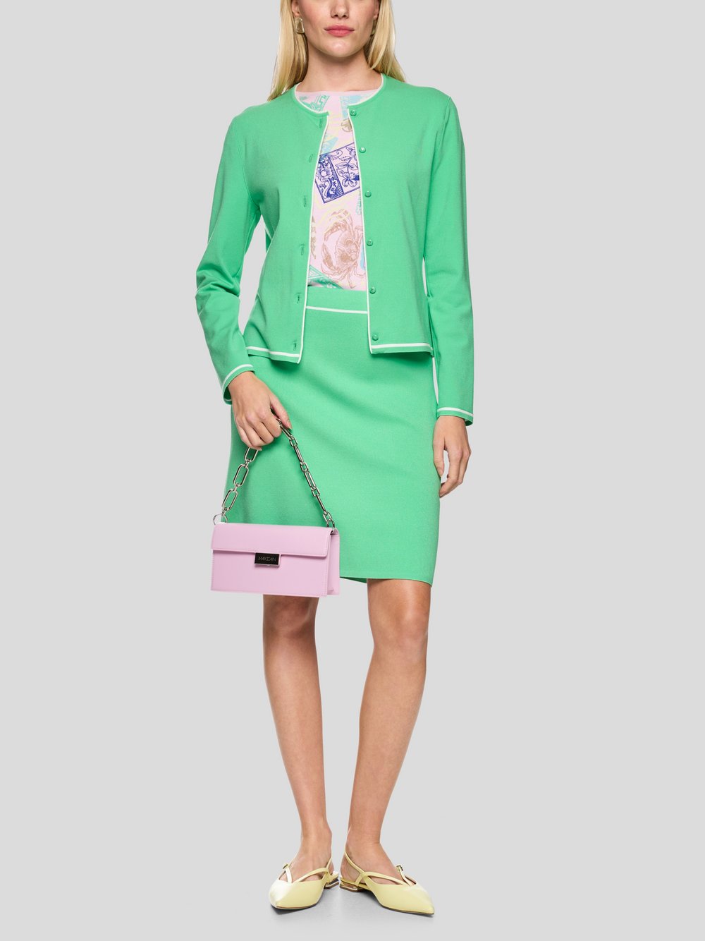 Thumbnail - Marc Cain Cardigan Damen Viskose grün, 34