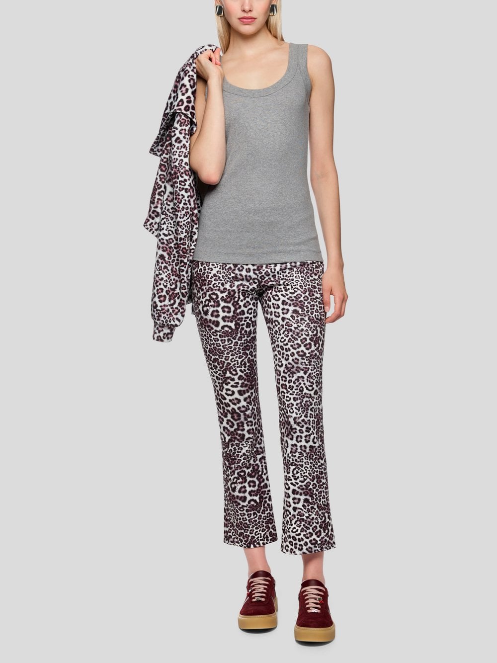 Thumbnail - Marc Cain Top Damen Baumwolle grau, 46