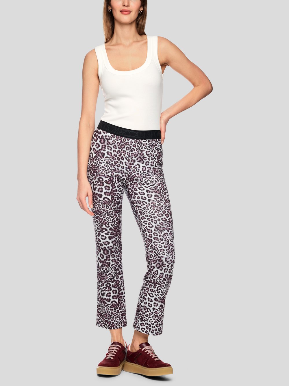 Marc Cain Top Damen Baumwolle weiß, 34