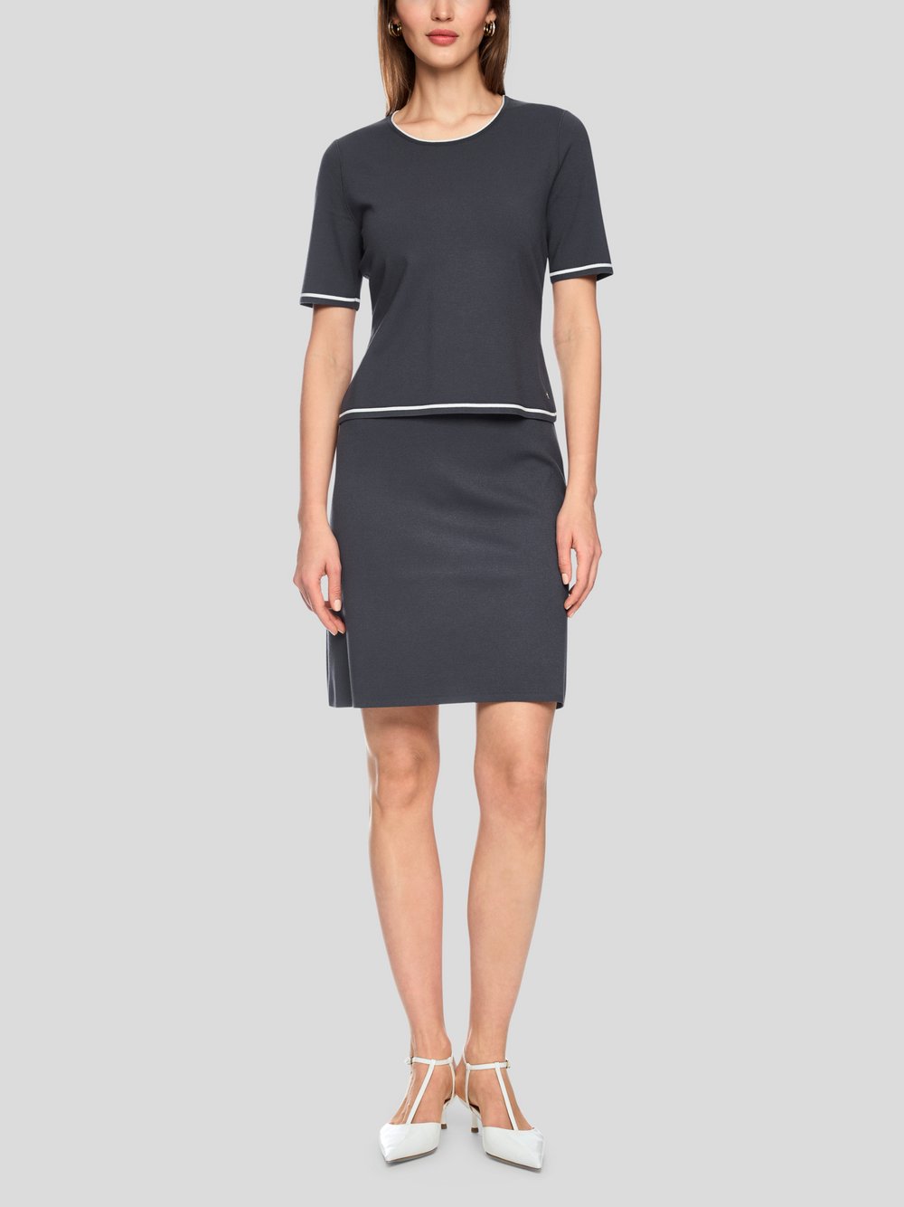 Thumbnail - Marc Cain Rock Damen Viskose grau, 38