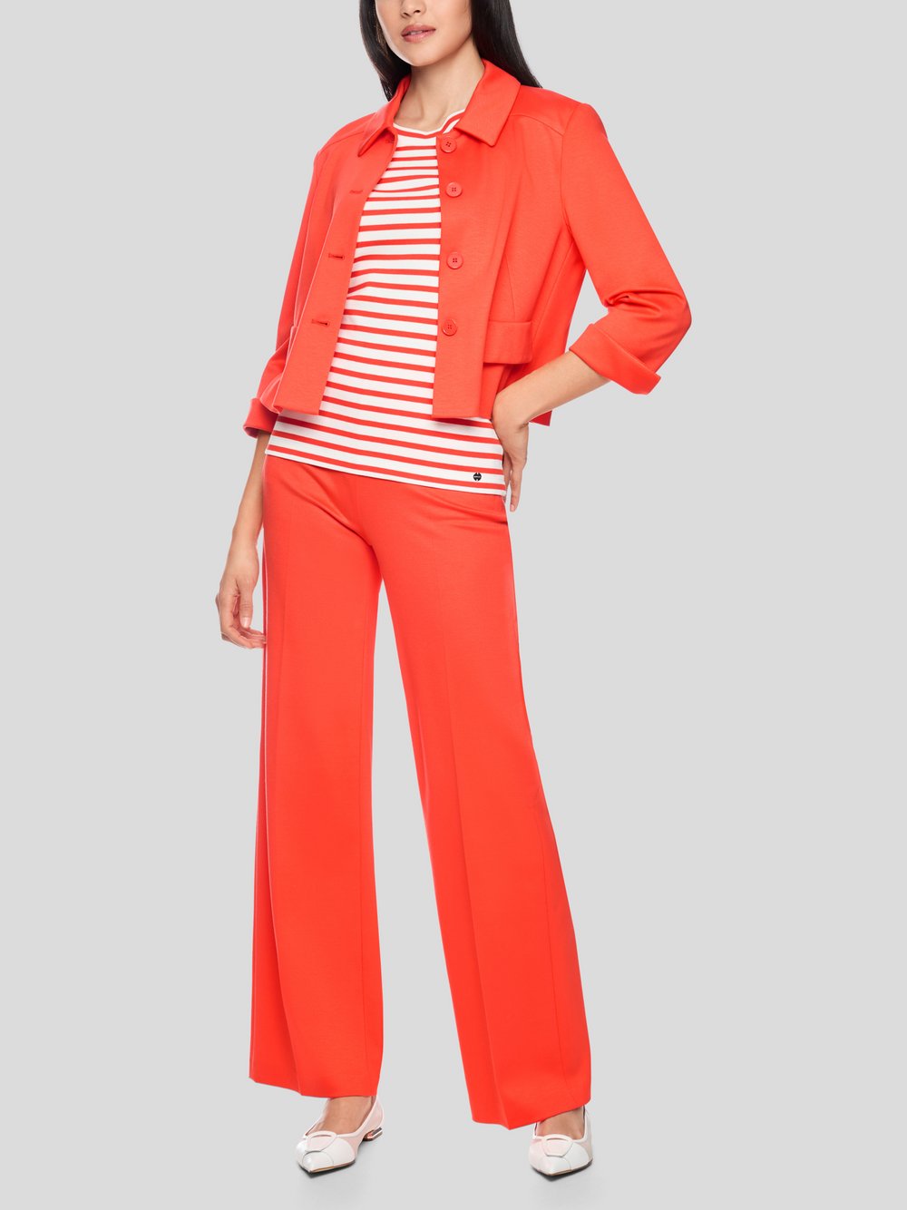 Thumbnail - Marc Cain Jacke Damen Viskose rot, 46