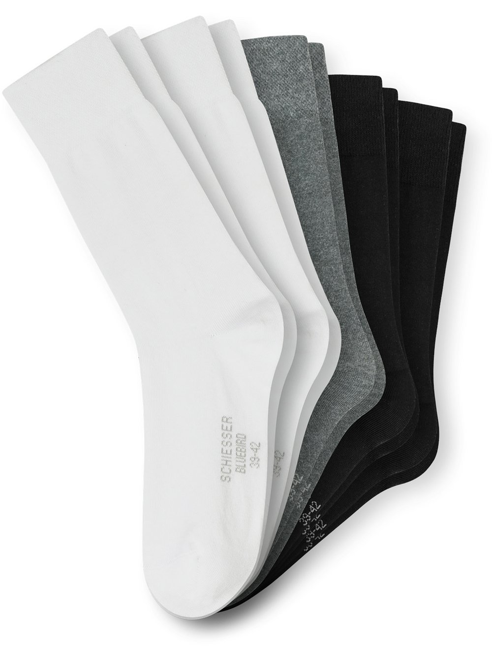 Schiesser Freizeitsocken Herren Jersey mehrfarbig, 43-46