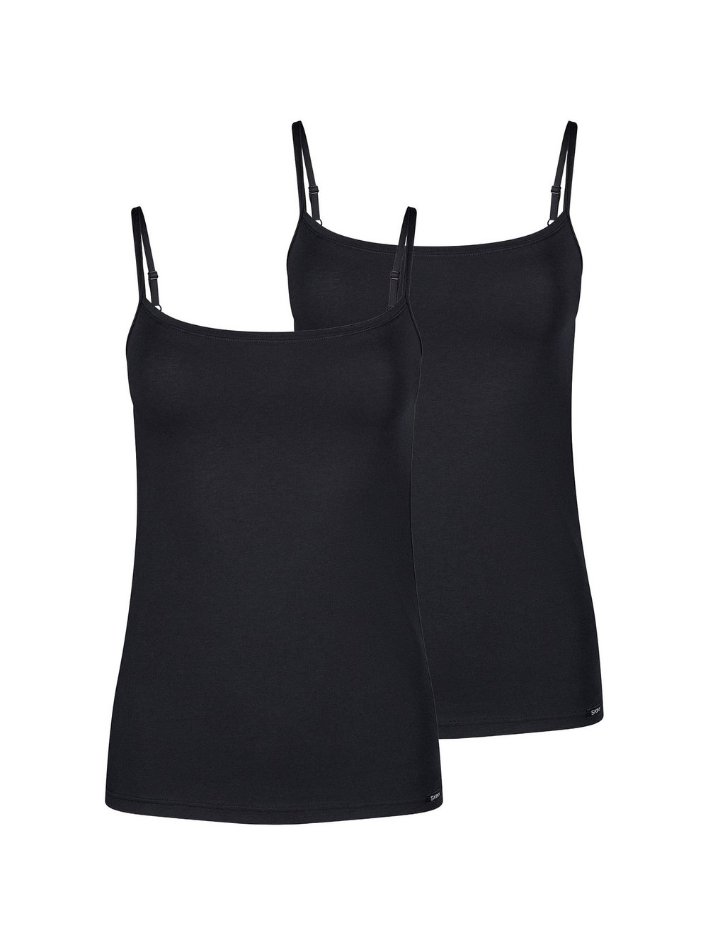 SKINY Spaghettitop  Damen Baumwolle schwarz, 38