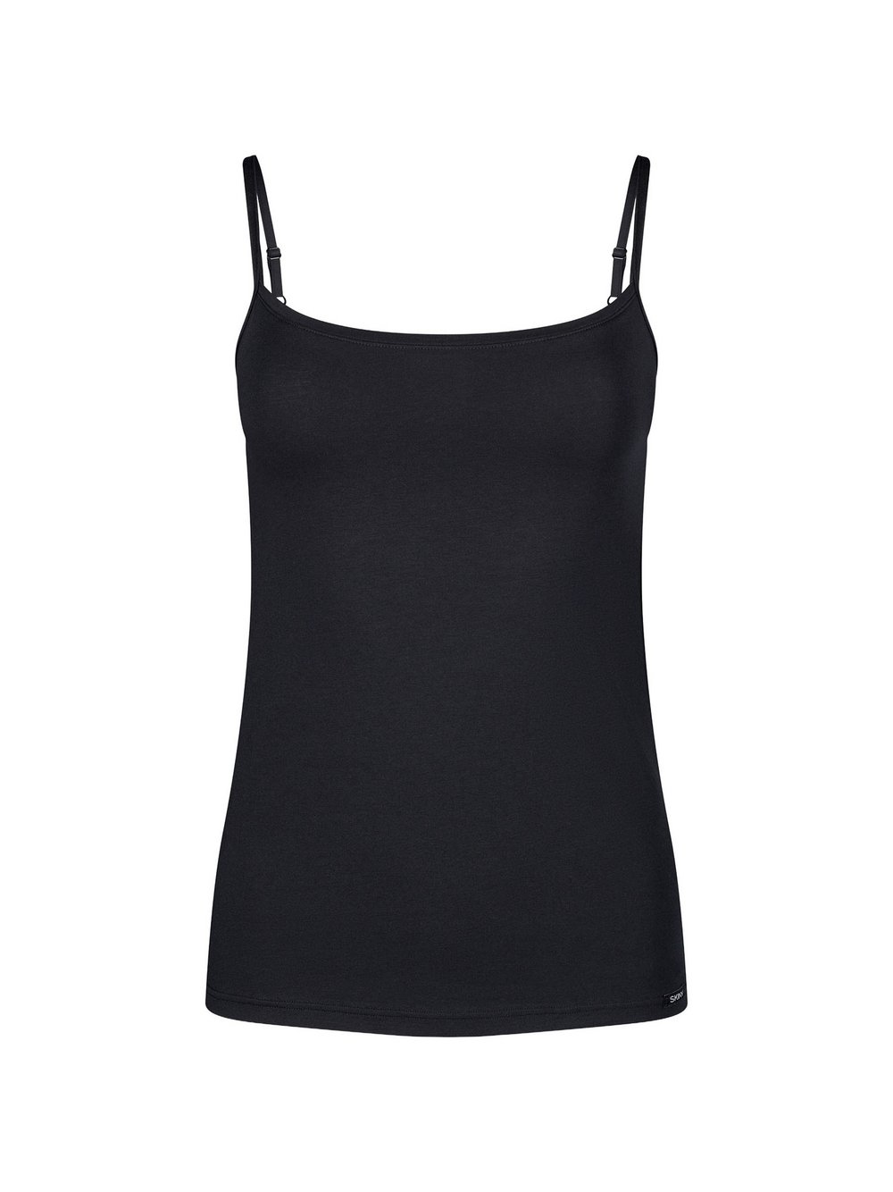 Thumbnail - SKINY Spaghettitop  Damen Baumwolle schwarz, 38
