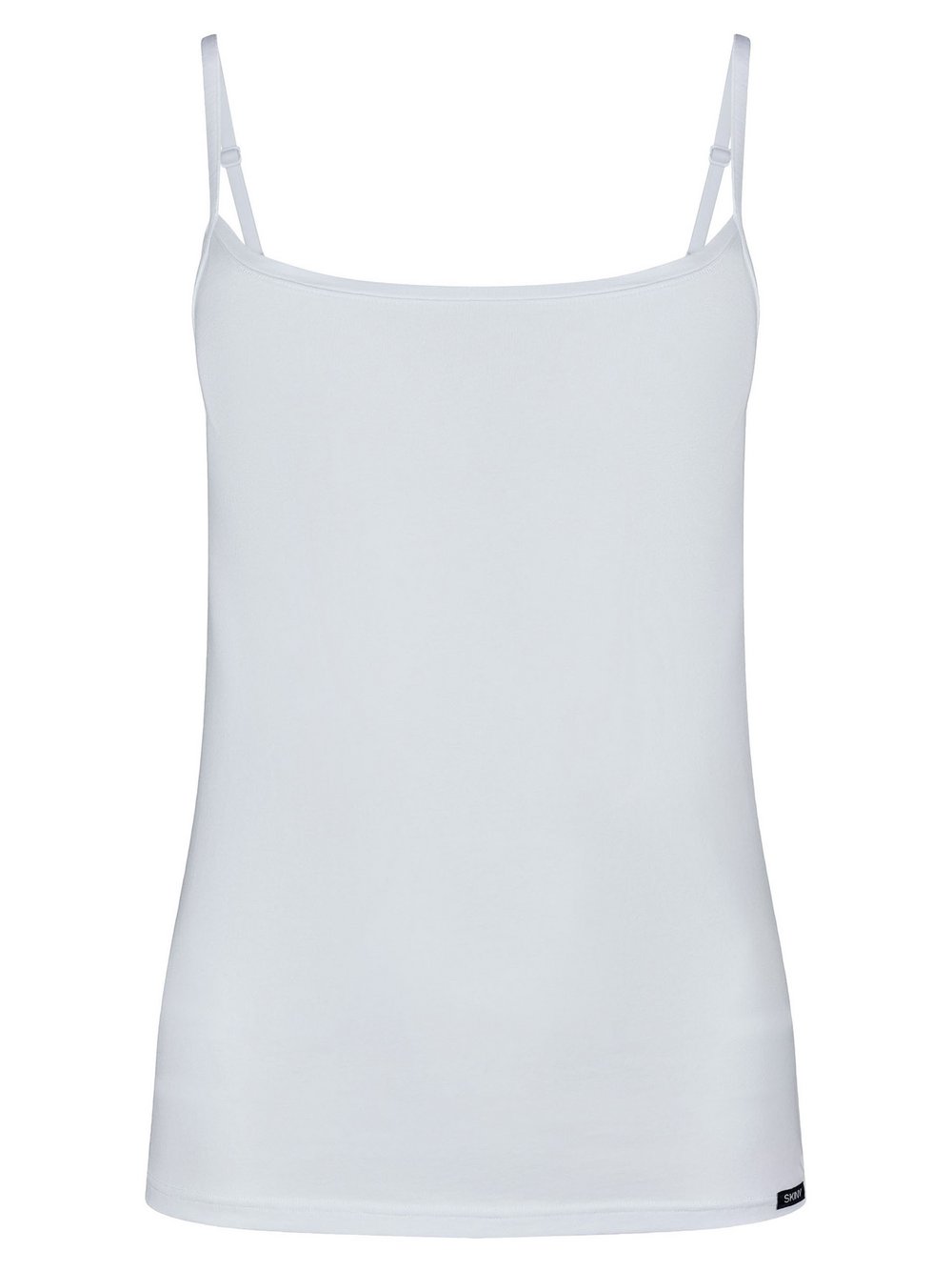 Thumbnail - SKINY Spaghettitop  Damen Baumwolle weiß, 40