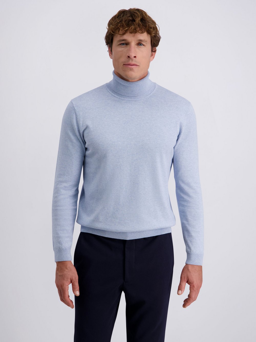 Thumbnail - Pierre Cardin Pullover Herren Baumwolle blau, M