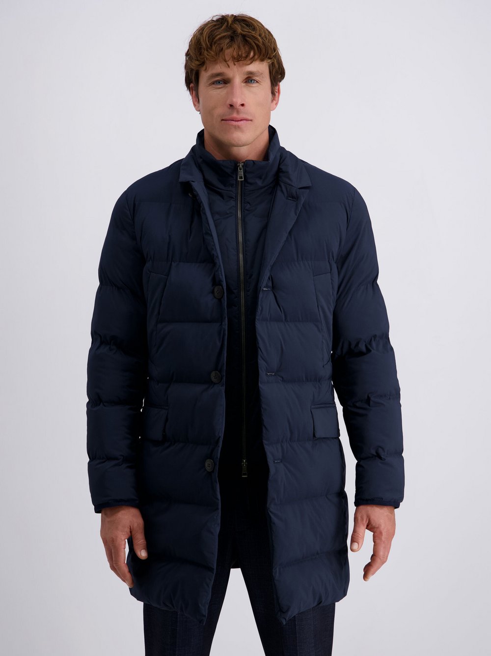 Pierre Cardin Mantel Herren blau, 52