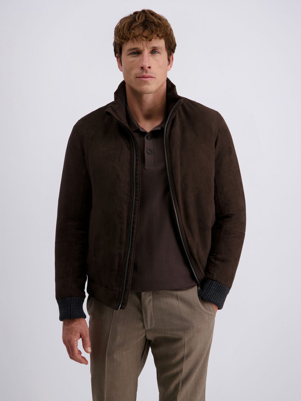 Pierre Cardin Jacke Herren braun, 54