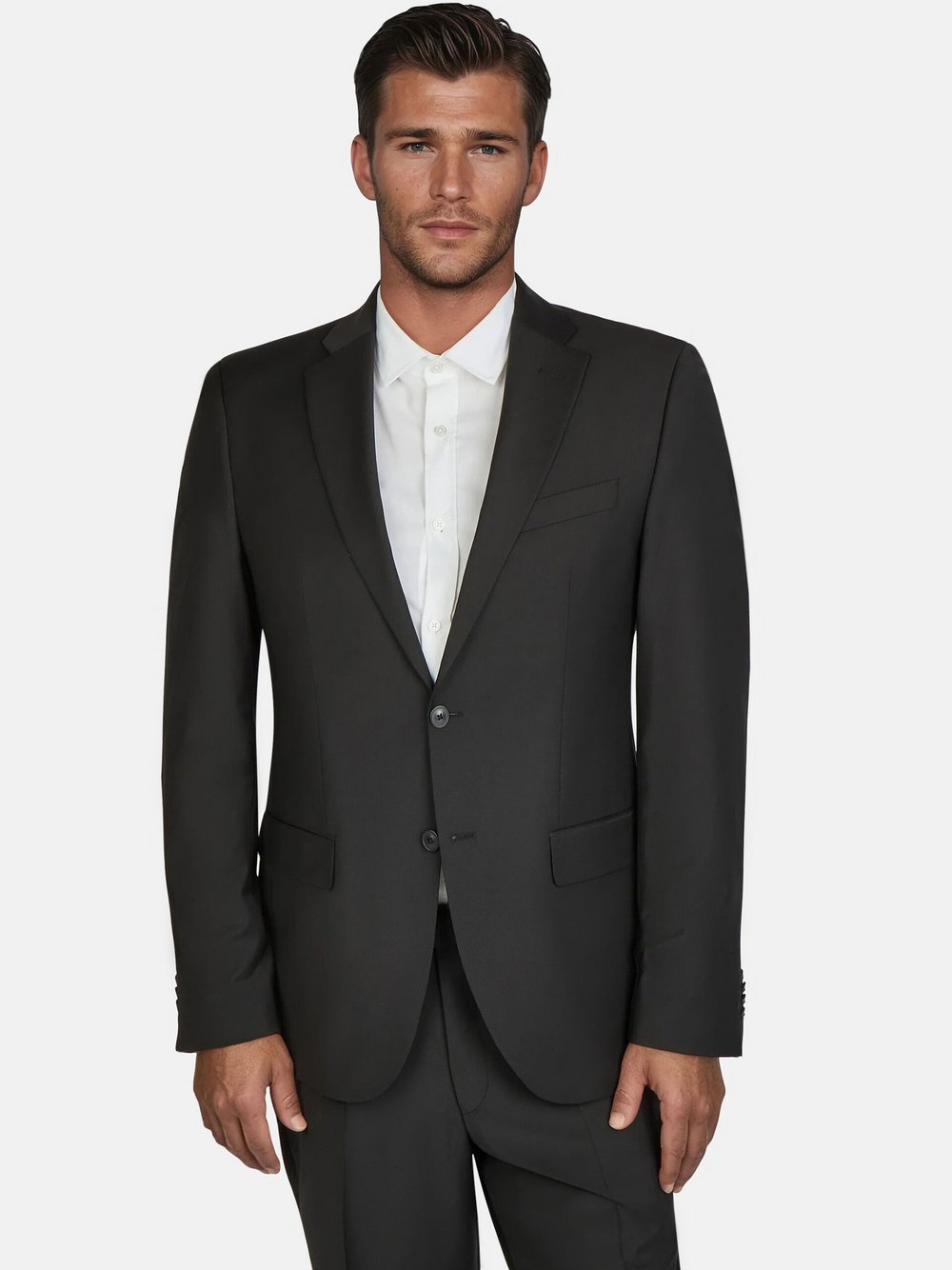 Pierre Cardin Sakko Grant Herren Regular Fit schwarz, 48