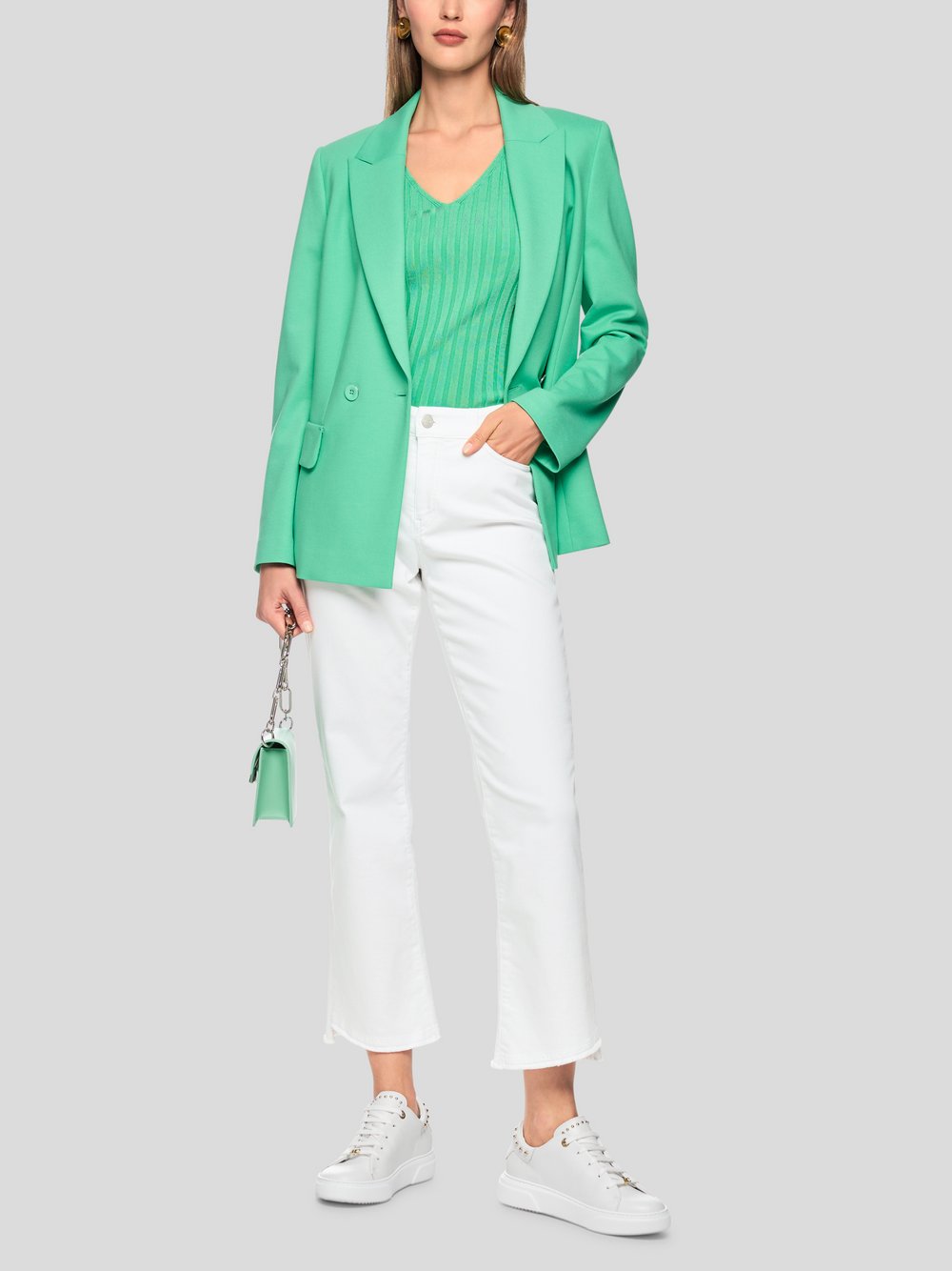 Thumbnail - Marc Cain Jeans Damen Baumwolle weiß, 42