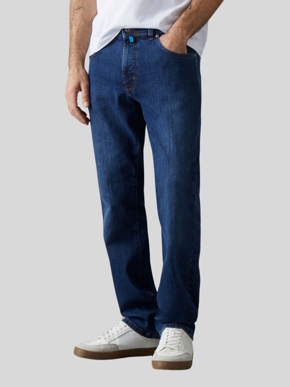 Thumbnail - Pierre Cardin Jeans Dijon Herren Baumwolle blau, 33-34