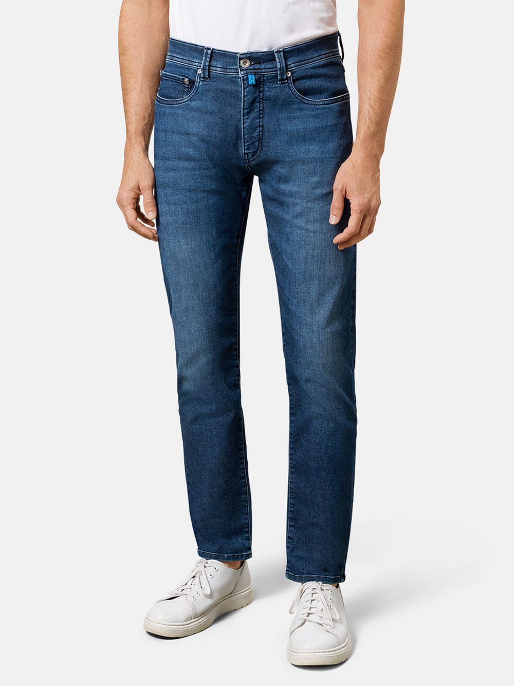 Pierre Cardin Jeans Lyon Herren Baumwolle blau, 34-34