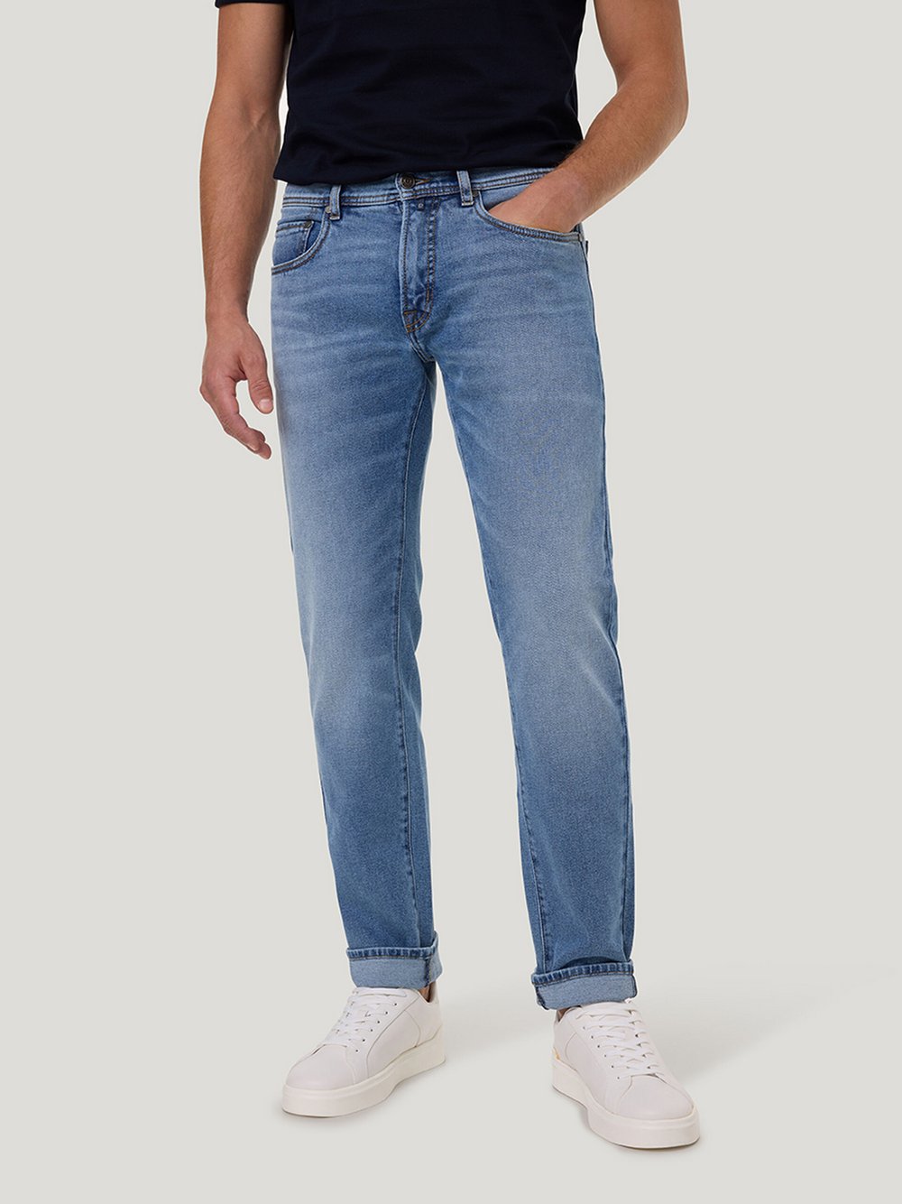 Thumbnail - Pierre Cardin Jeans Laval Herren Baumwolle blau, 34-34