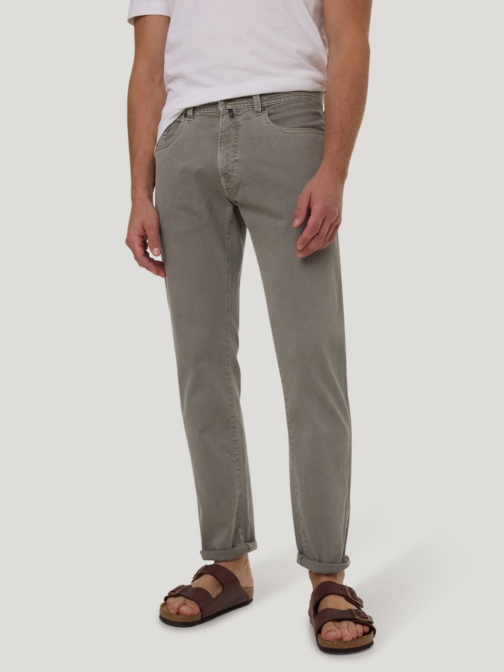 Pierre Cardin Jeans Lyon Herren Baumwolle grün, 34-32