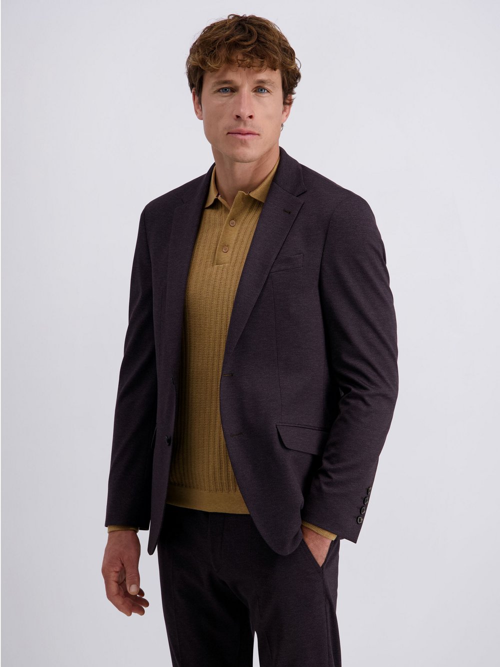 Pierre Cardin Sakko Lucas Herren Modern Fit schwarz, 58