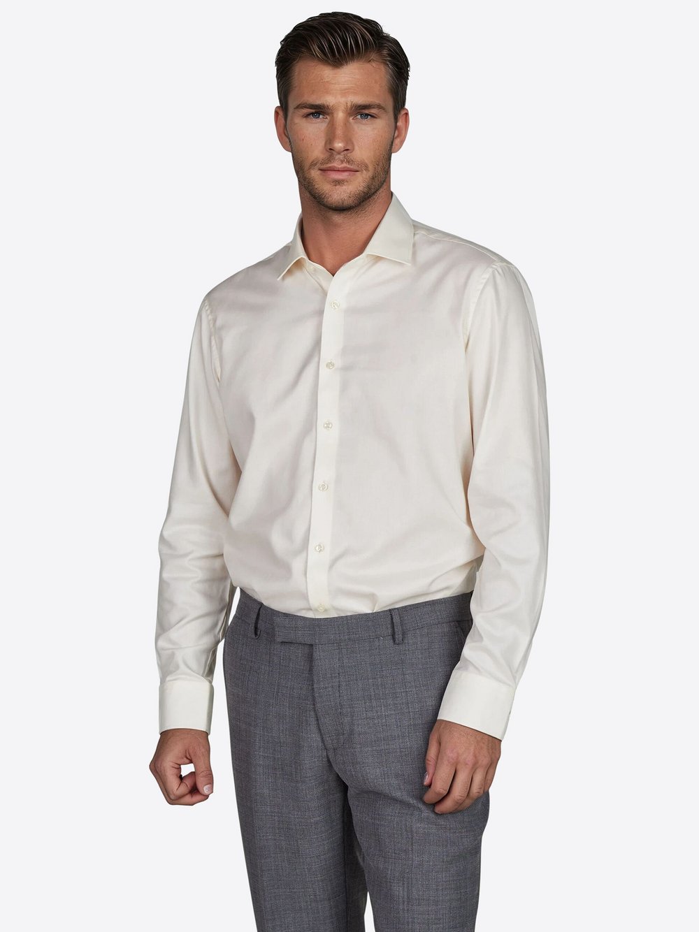 Thumbnail - Pierre Cardin Hemd Herren Regular Fit Baumwolle mehrfarbig, 41