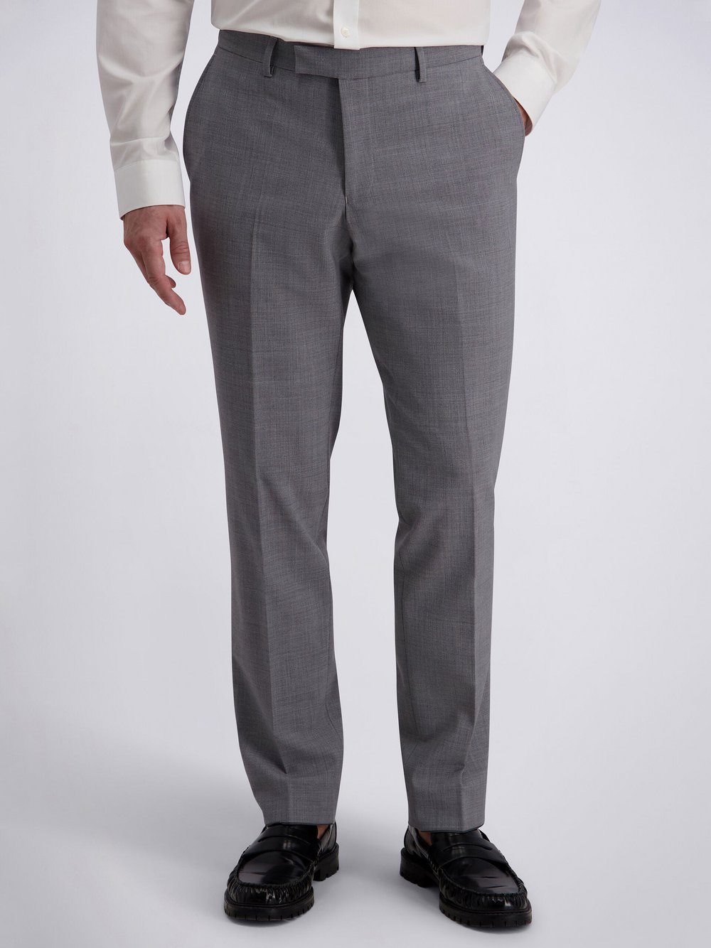 Pierre Cardin Anzughose Ryan Herren Wolle grau, 48