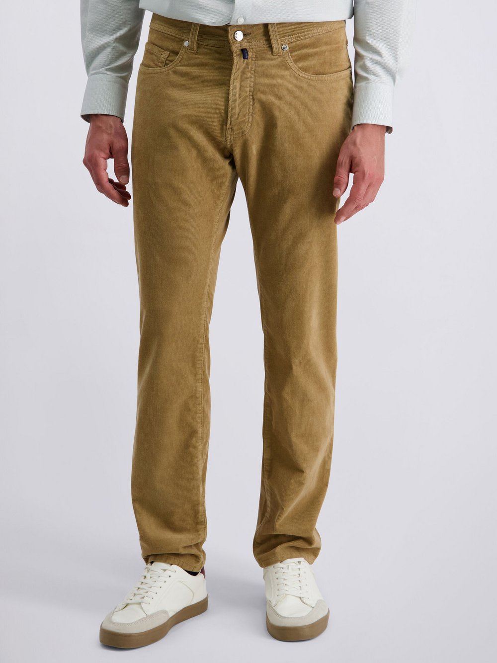 Pierre Cardin Jeans Lyon Herren Baumwolle braun, 35-34