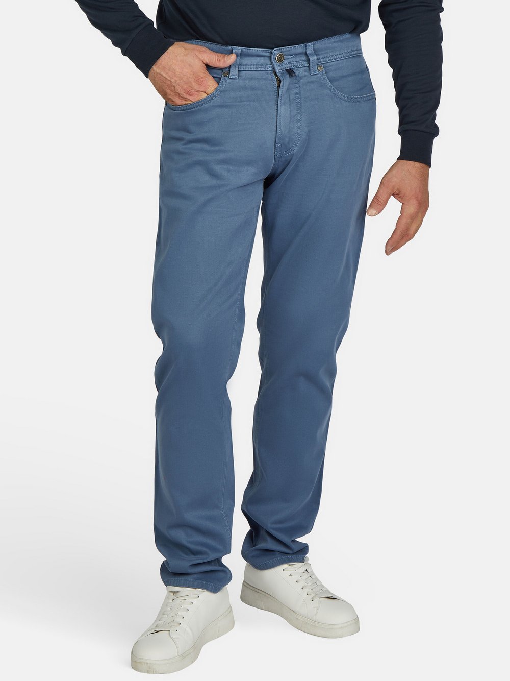 Thumbnail - Pierre Cardin Jeans Lyon Herren Baumwolle blau, 34-32