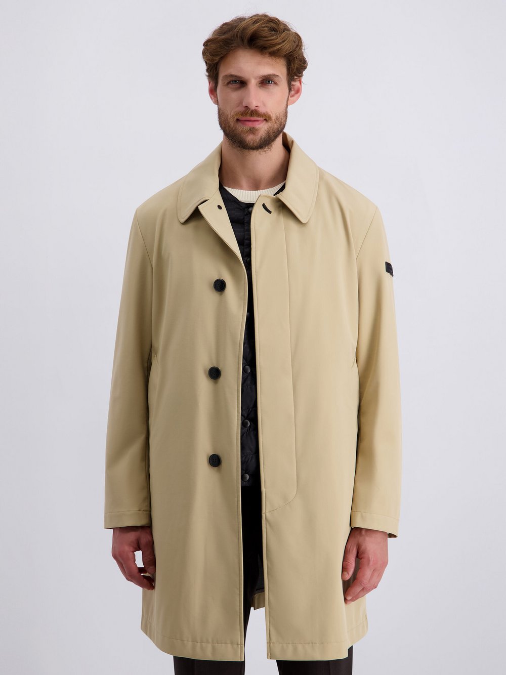 Pierre Cardin Mantel Herren beige, 48