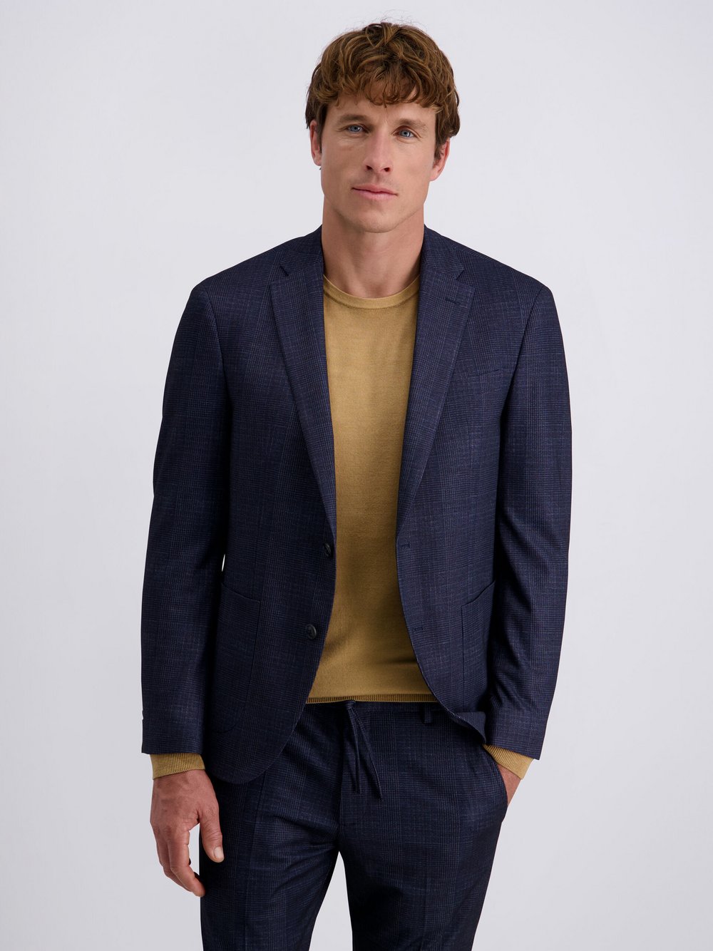 Pierre Cardin Sakko Michel Herren Modern Fit blau, 52