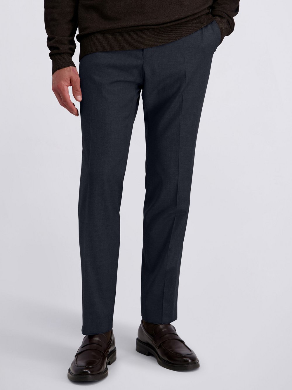 Thumbnail - Pierre Cardin Anzughose Ryan Herren Wolle blau, 52