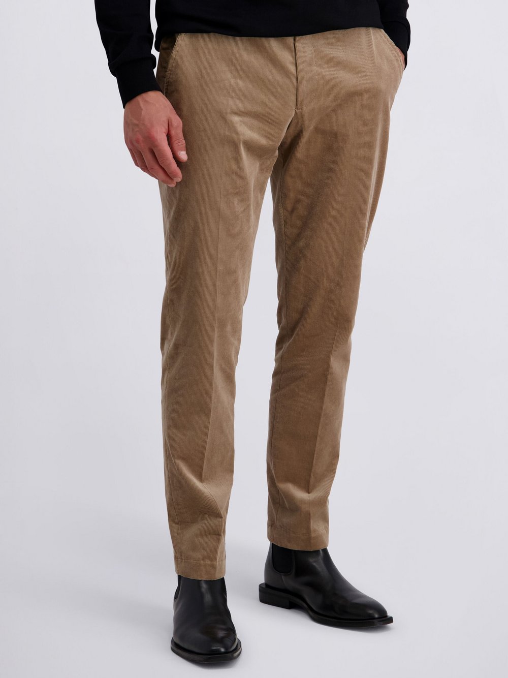 Pierre Cardin Anzughose Rick Herren Baumwolle beige, 56