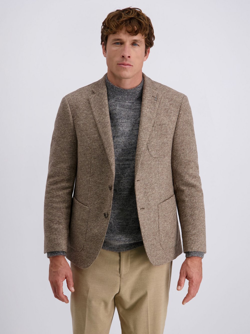 Pierre Cardin Sakko Michel Herren Regular Fit beige, 50