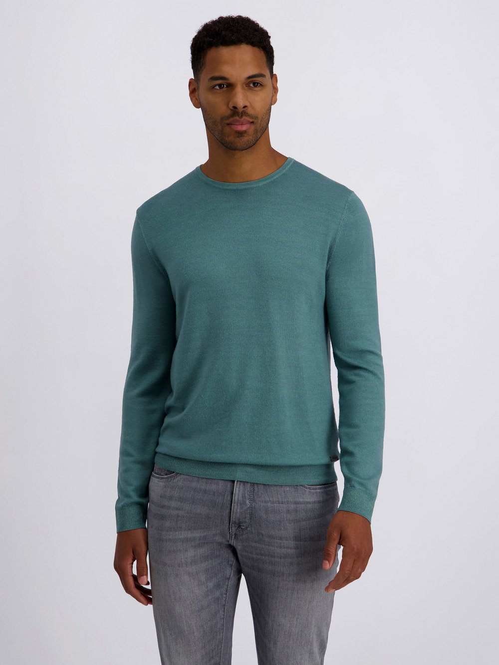 Pierre Cardin Pullover Herren Wolle blau, XL